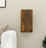 VidaXL Tv-meubel 30,5x30x60 cm bewerkt hout gerookt eikenkleurig