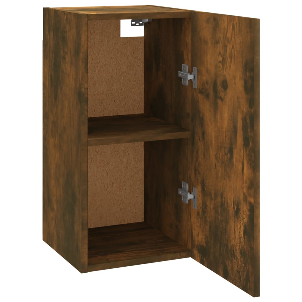 VidaXL Tv-meubel 30,5x30x60 cm bewerkt hout gerookt eikenkleurig