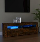VidaXL Tv-meubel met LED-verlichting 120x35x40 cm sonoma eikenkleurig