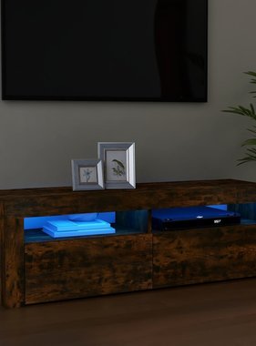 VidaXL Tv-meubel met LED-verlichting 120x35x40 cm sonoma eikenkleurig