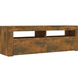VidaXL Tv-meubel met LED-verlichting 120x35x40 cm sonoma eikenkleurig