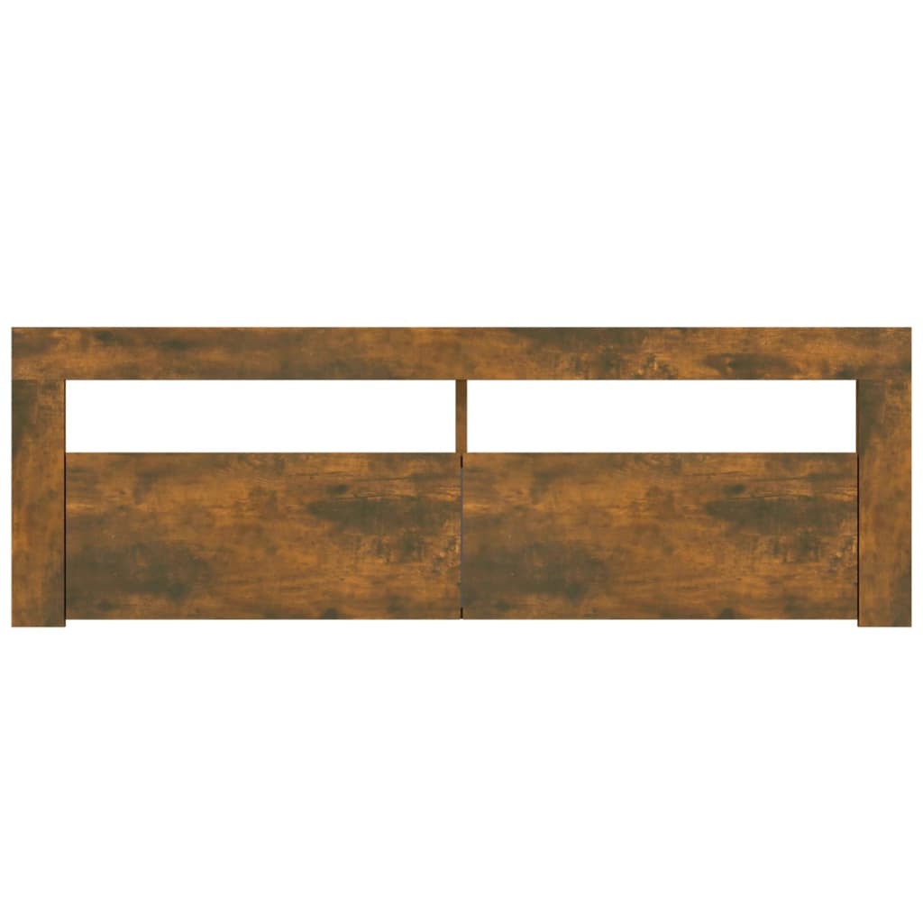 VidaXL Tv-meubel met LED-verlichting 120x35x40 cm sonoma eikenkleurig