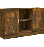 VidaXL Dressoir 120x30,5x70 cm bewerkt hout gerookt eikenkleurig
