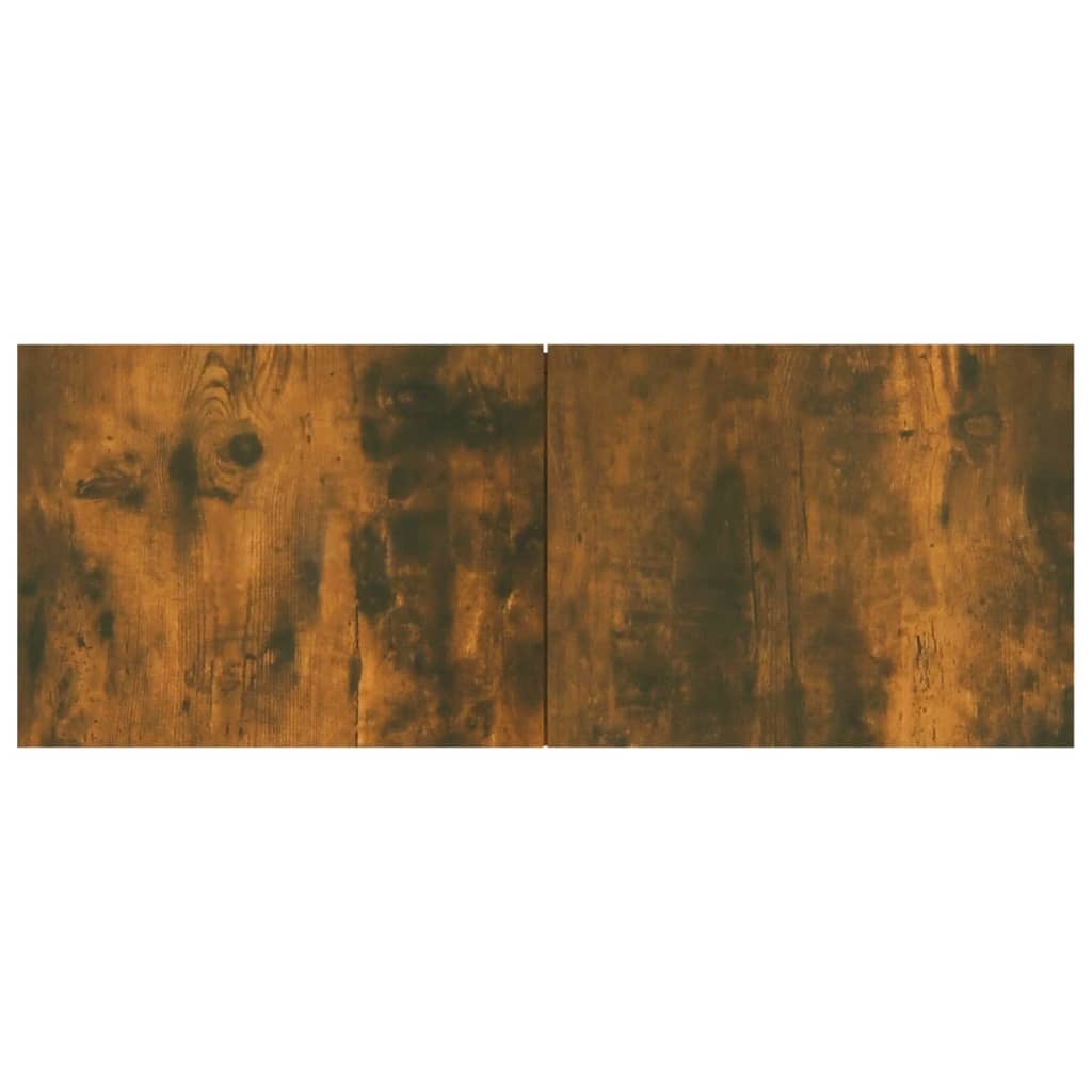 VidaXL Tv-meubel 80x30x30 cm bewerkt hout gerookt eikenkleurig
