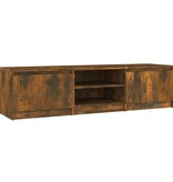 VidaXL Tv-meubel 140x40x35,5 cm bewerkt hout gerookt eikenkleurig