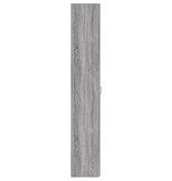 vidaXL Kantoorkast 60x32x190 cm bewerkt hout grijs sonoma eikenkleurig