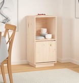 VidaXL Dressoir 38x35x80 cm massief grenenhout