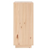 VidaXL Dressoir 38x35x80 cm massief grenenhout