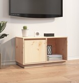 VidaXL Tv-meubel 74x35x44 cm massief grenenhout