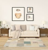 VidaXL Bijzettafels 2 st 50x50x49 cm massief grenenhout honingbruin