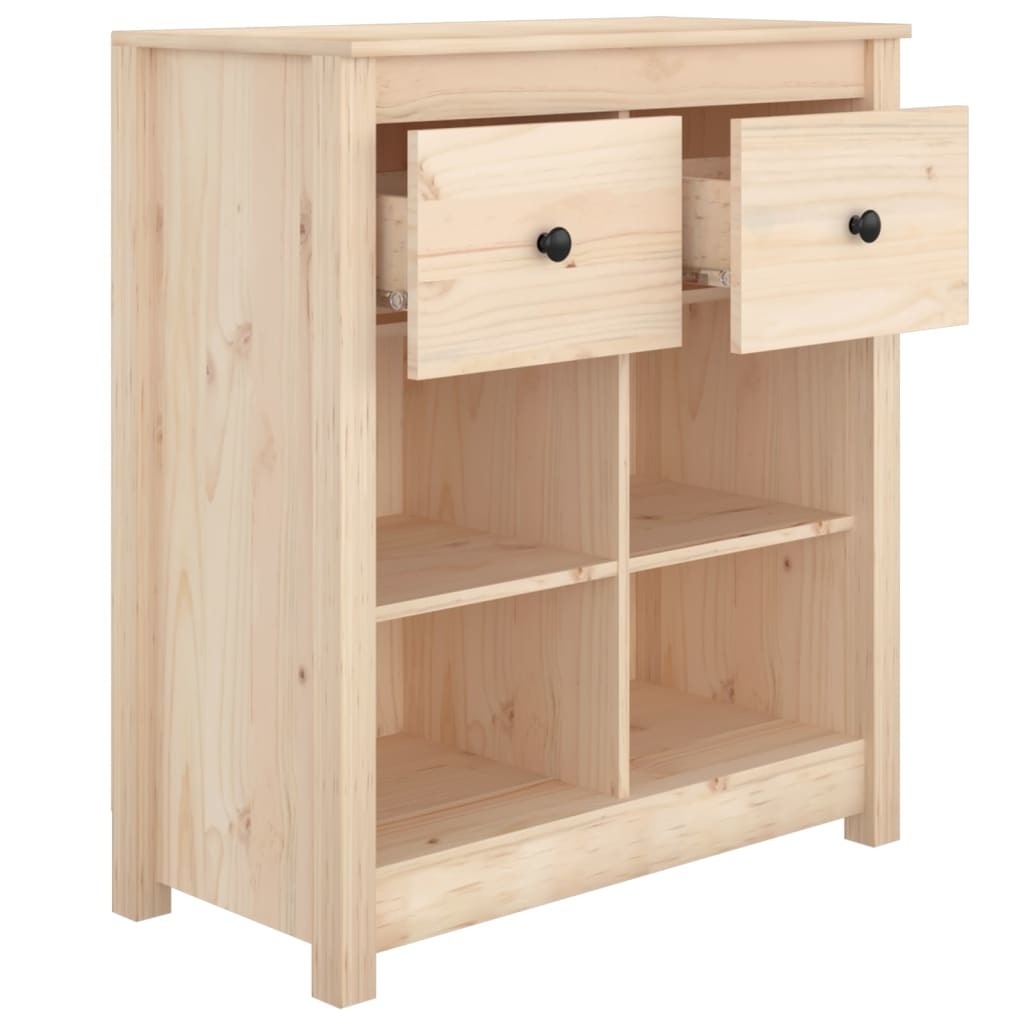 VidaXL Dressoir 70x35x80 cm massief grenenhout