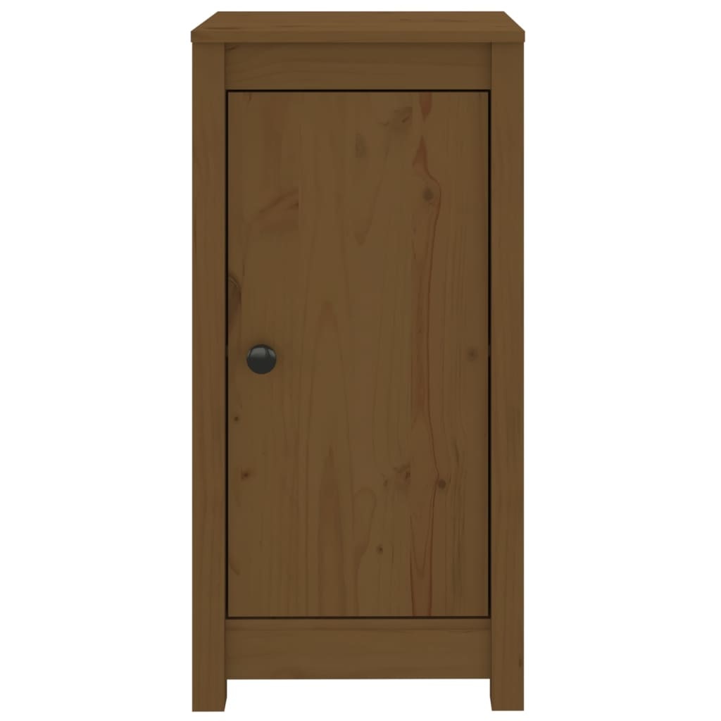VidaXL Dressoir 40x35x80 cm massief grenenhout honingbruin