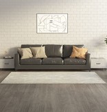 VidaXL Salontafel 2 st met metalen poten 50x50x40 cm betongrijs