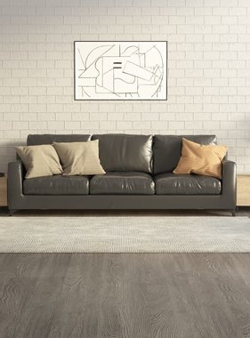 VidaXL Salontafel 2 st met metalen poten 50x50x40 cm sonoma eikenkleur