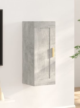VidaXL Wandkast 35x34x90 cm bewerkt hout betongrijs