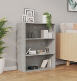 VidaXL Hangkast 69,5x32,5x90 cm betongrijs
