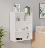 VidaXL Hangkast 69,5x32,5x90 cm wit