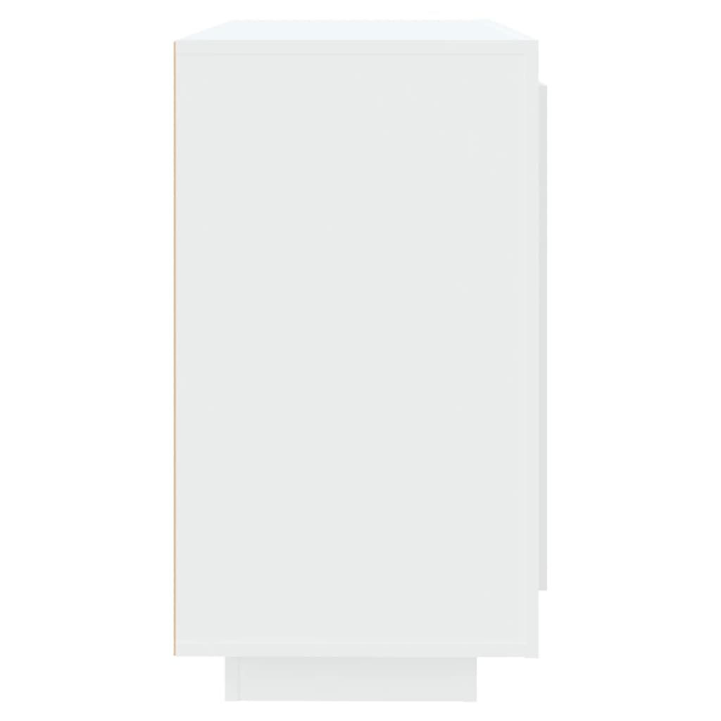 VidaXL Dressoir 80x40x75 cm bewerkt hout wit