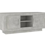 VidaXL Cd-kast 102x35x45 cm bewerkt hout betongrijs