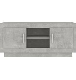 VidaXL Cd-kast 102x35x45 cm bewerkt hout betongrijs