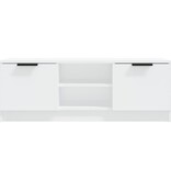 VidaXL Tv-meubel 102x35x36,5 cm bewerkt hout wit