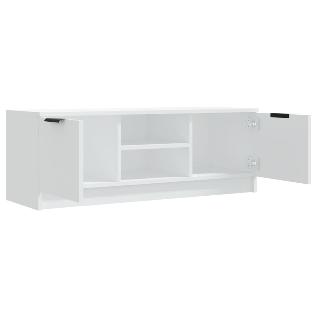 VidaXL Tv-meubel 102x35x36,5 cm bewerkt hout wit