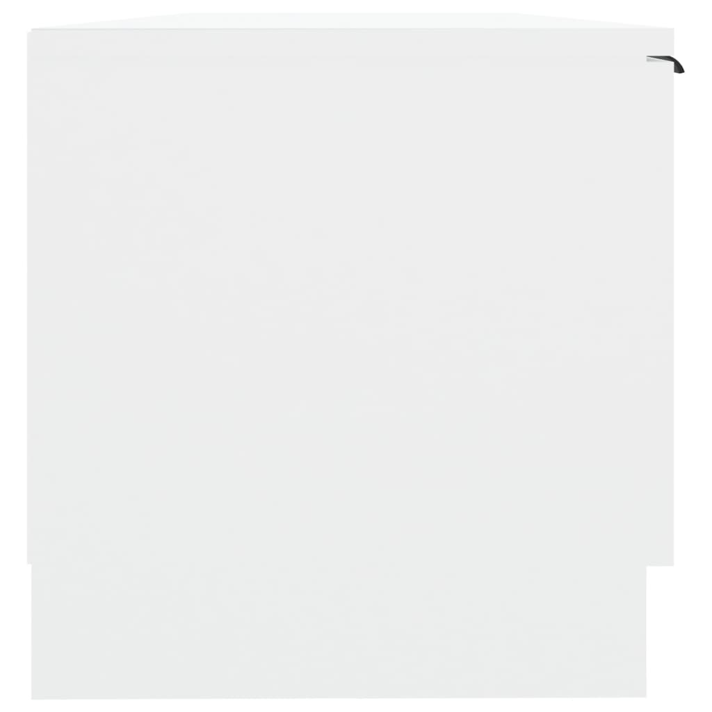 VidaXL Tv-meubel 102x35x36,5 cm bewerkt hout wit