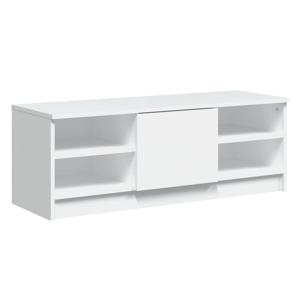 VidaXL Tv-meubel 102x35,5x36,5 cm bewerkt hout wit