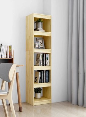 VidaXL Boekenkast/kamerscherm 40x30x167,5 cm massief grenenhout