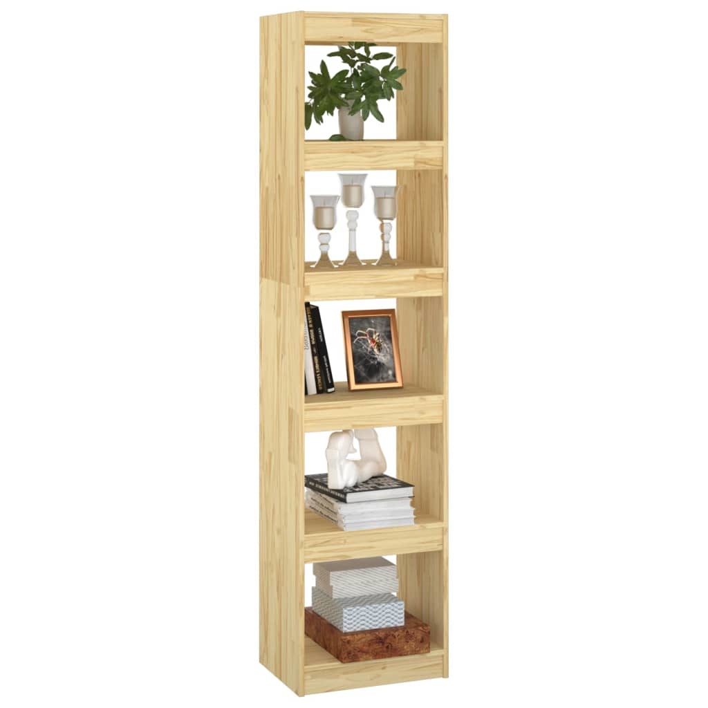 VidaXL Boekenkast/kamerscherm 40x30x167,5 cm massief grenenhout