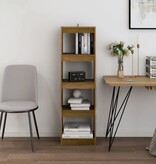 VidaXL Boekenkast/kamerscherm 40x30x135,5 cm grenenhout honingbruin