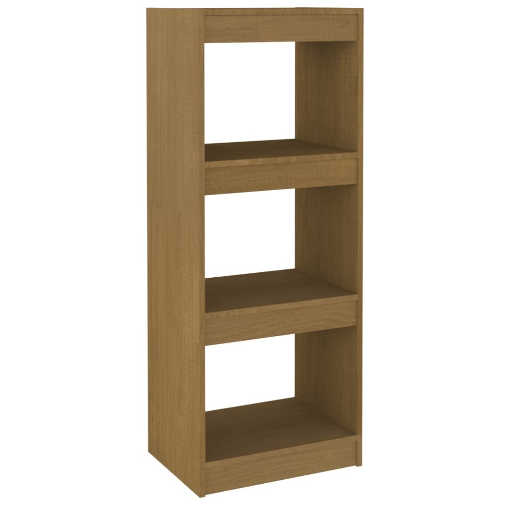 VidaXL Boekenkast/kamerscherm 40x30x103,5 cm grenenhout honingbruin