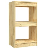 VidaXL Boekenkast 40x30x71,5 cm massief grenenhout