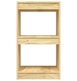 VidaXL Boekenkast 40x30x71,5 cm massief grenenhout