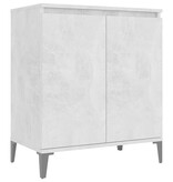 VidaXL Dressoir 60x35x70 cm spaanplaat betongrijs