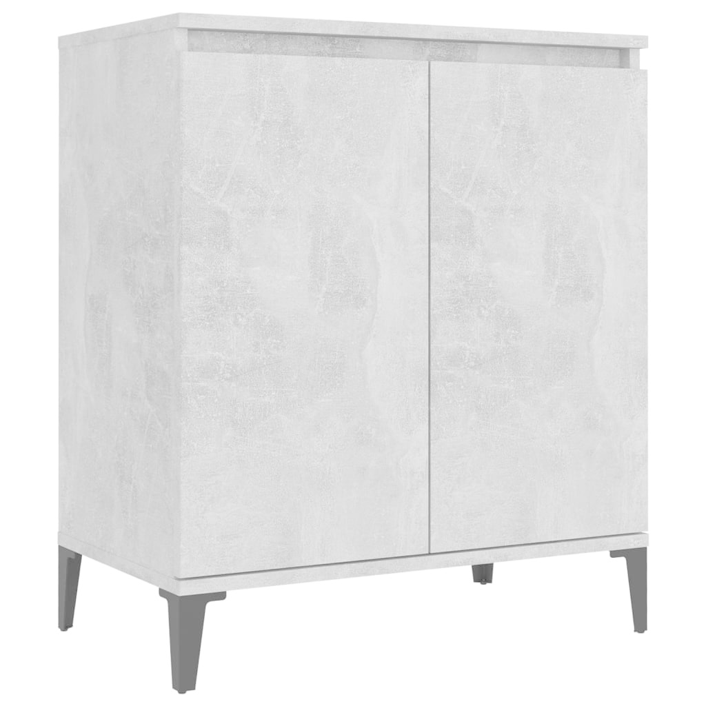 VidaXL Dressoir 60x35x70 cm spaanplaat betongrijs
