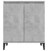 VidaXL Dressoir 60x35x70 cm spaanplaat betongrijs