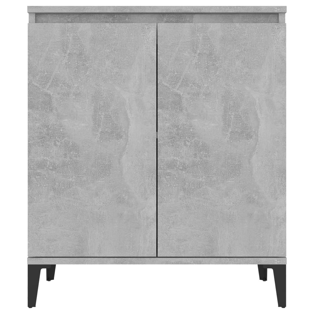 VidaXL Dressoir 60x35x70 cm spaanplaat betongrijs