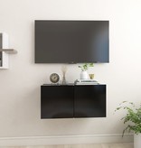 VidaXL Tv-hangmeubel 60x30x30 cm zwart