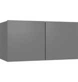 VidaXL Tv-hangmeubel 60x30x30 cm zwart