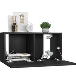 VidaXL Tv-hangmeubel 60x30x30 cm zwart