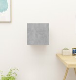 VidaXL Tv-wandmeubel 30,5x30x30 cm betongrijs