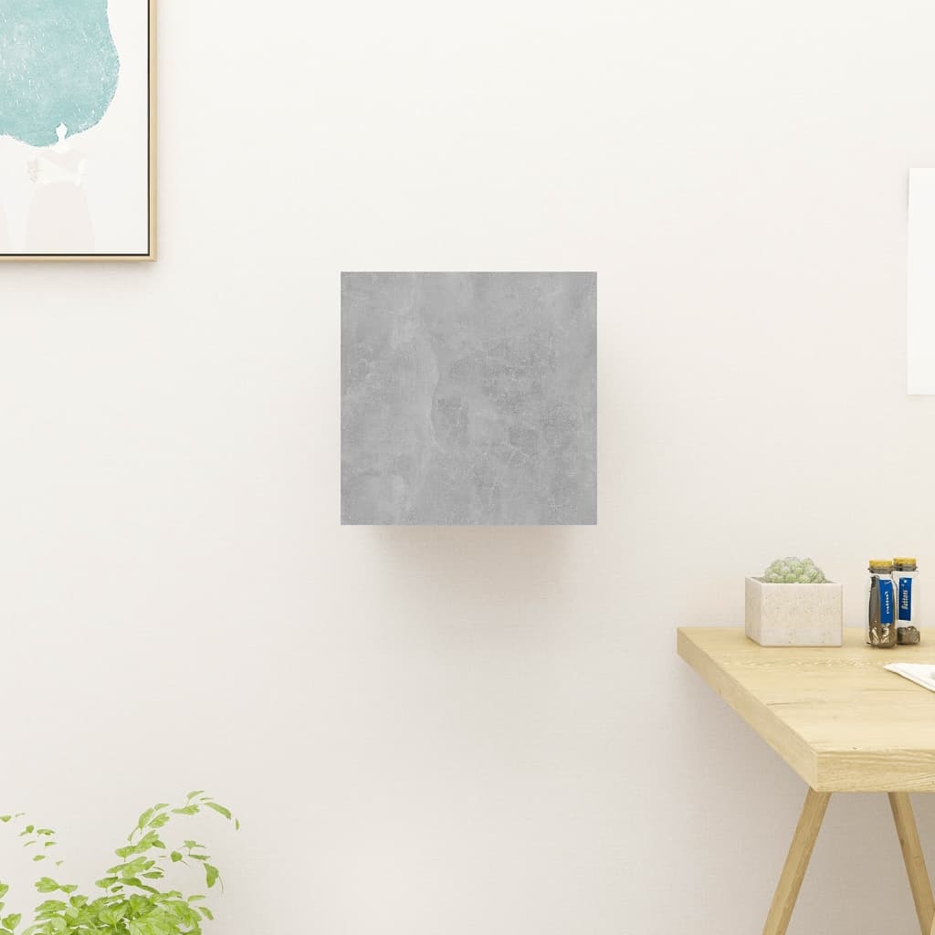 VidaXL Tv-wandmeubel 30,5x30x30 cm betongrijs