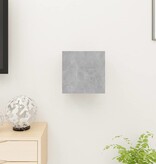 VidaXL Tv-wandmeubel 30,5x30x30 cm betongrijs