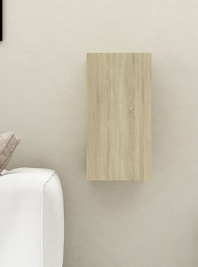 VidaXL Tv-meubel 30,5x30x60 cm spaanplaat sonoma eikenkleurig