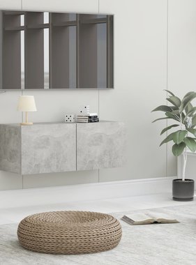 VidaXL Tv-meubel 80x30x30 cm bewerkt hout betongrijs