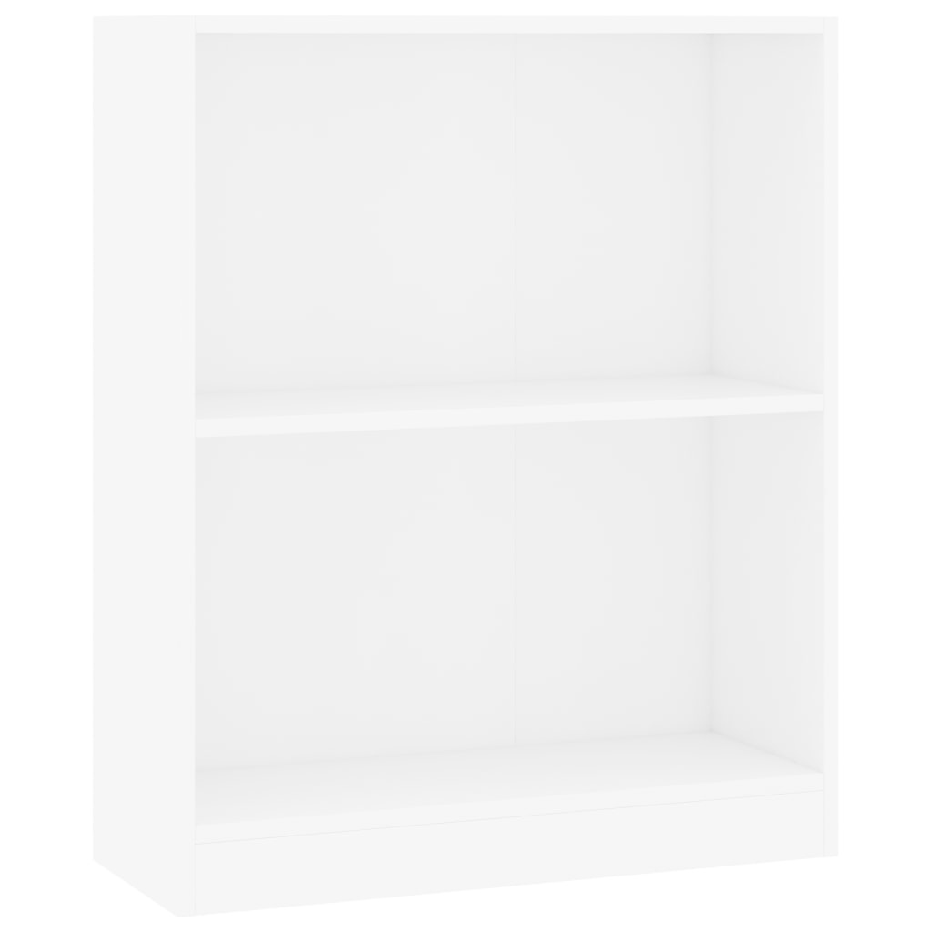 vidaXL Boekenkast 60x24x74,5 cm bewerkt hout wit