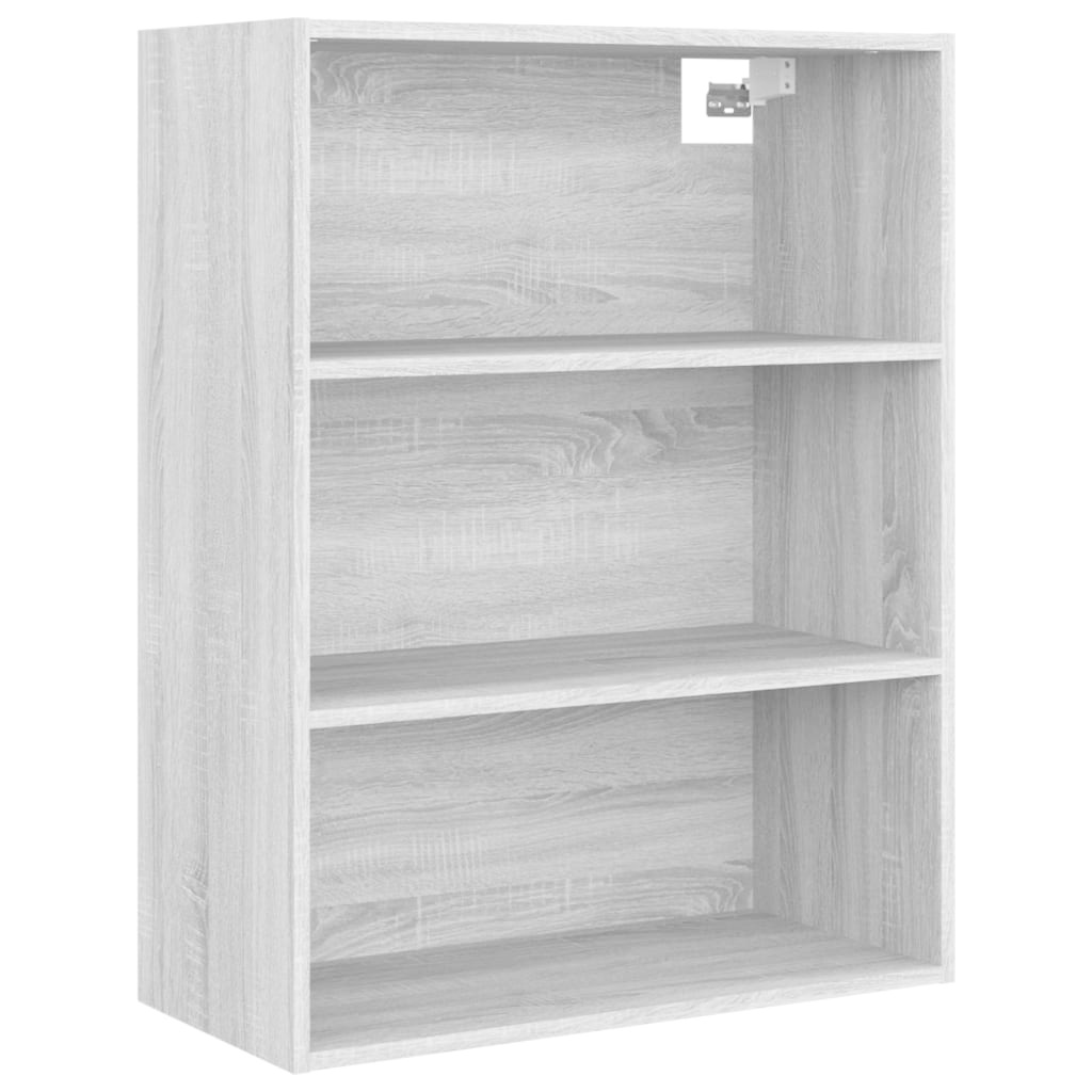 VidaXL Hangkast 69,5x32,5x90 cm grijs sonoma eikenkleurig