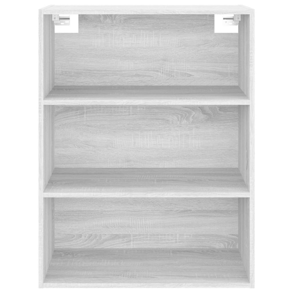VidaXL Hangkast 69,5x32,5x90 cm grijs sonoma eikenkleurig