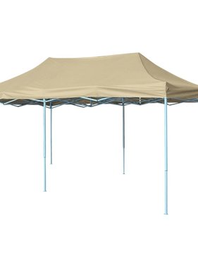 vidaXL Vouwtent pop-up 3x6 m crèmewit